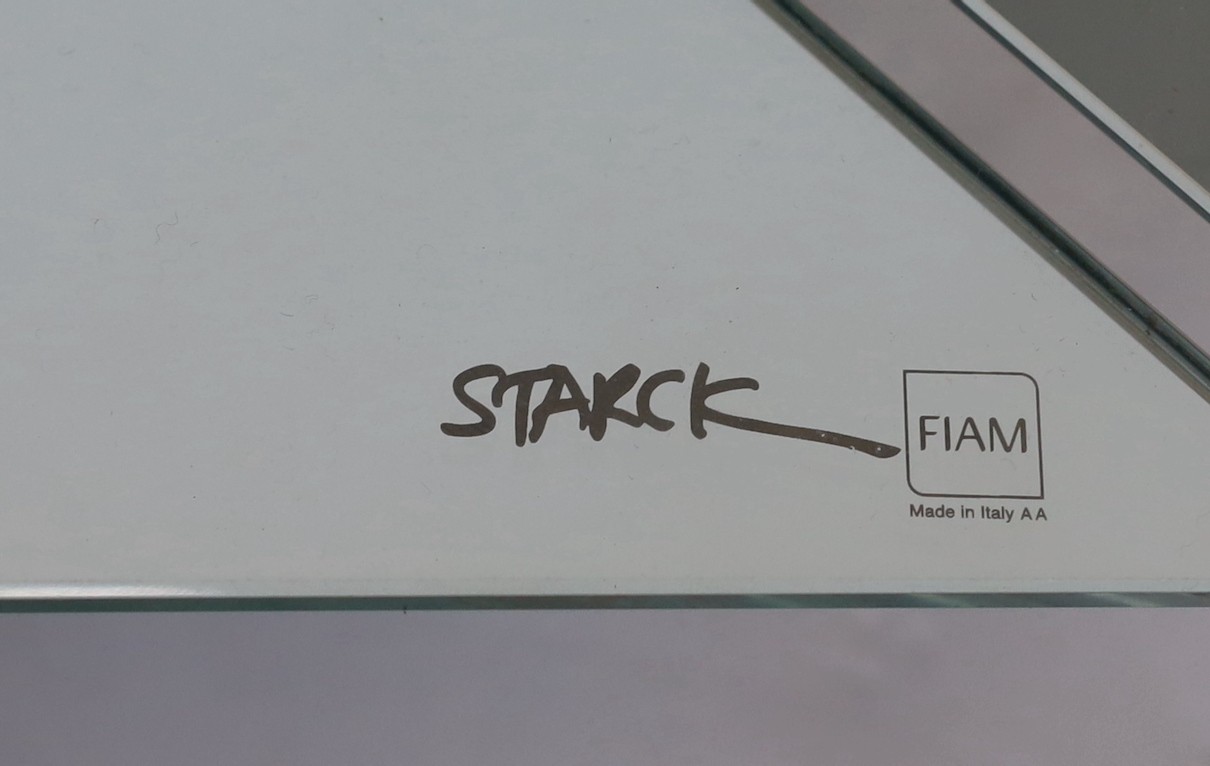A Philippe Starck Caadre wall mirror, 105 x 105cm